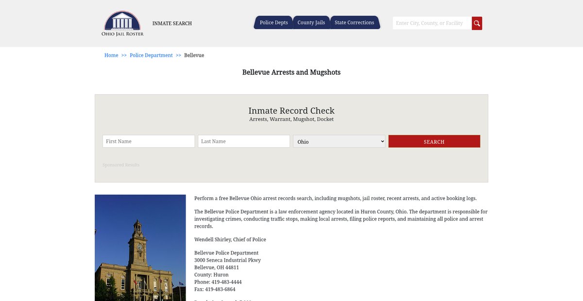 Preview of ohiojailroster.com