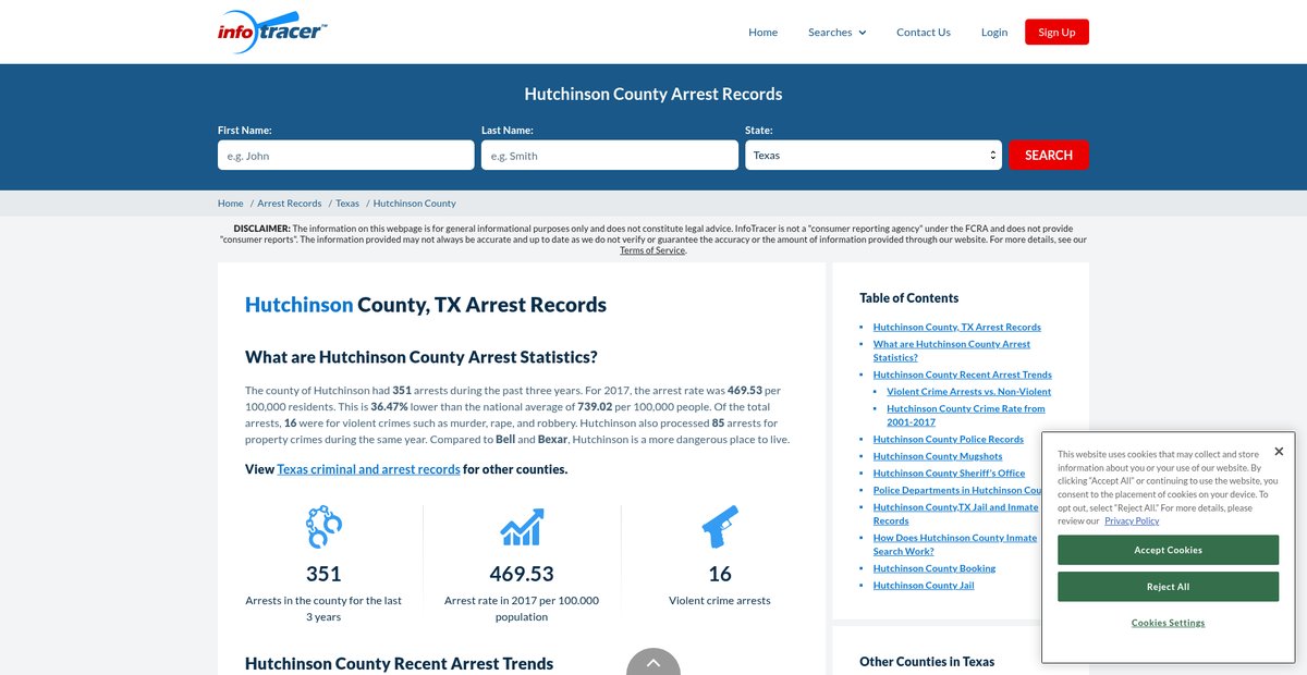 Preview of infotracer.com