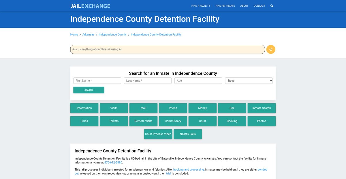 Preview of jailexchange.com