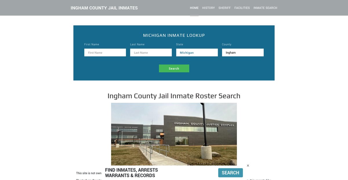 Preview of inghamjailroster.org