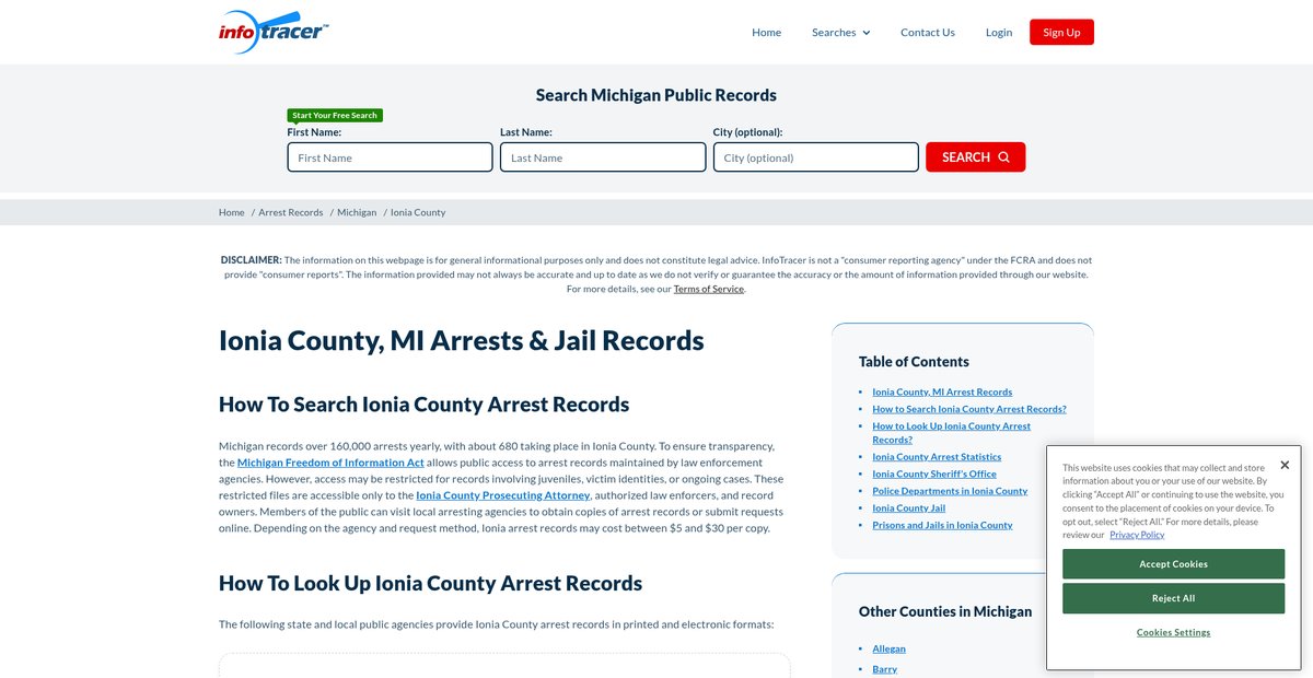 Preview of infotracer.com