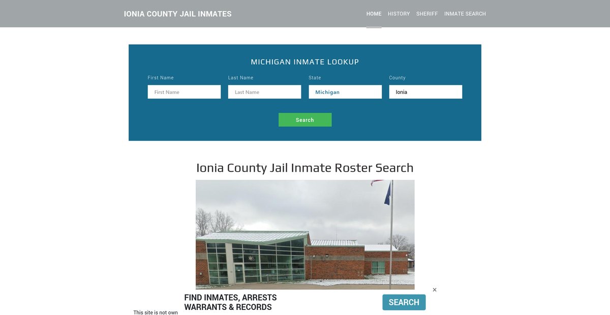 Preview of ioniajailroster.org