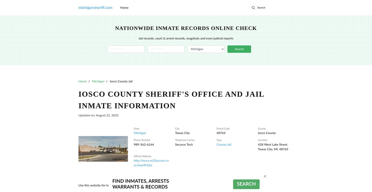 Preview of michigansheriff.com