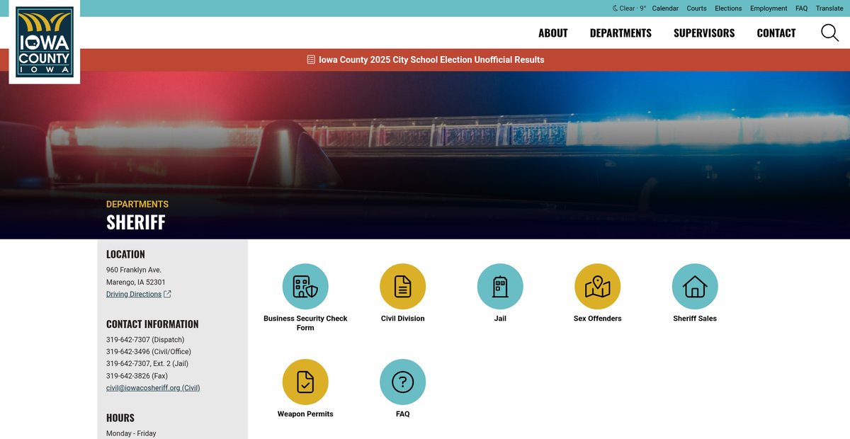 Preview of iowacounty.iowa.gov
