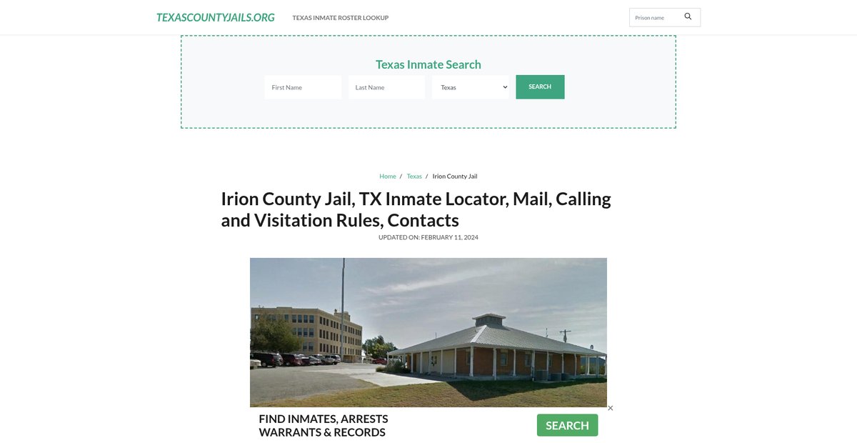 Preview of texascountyjails.org