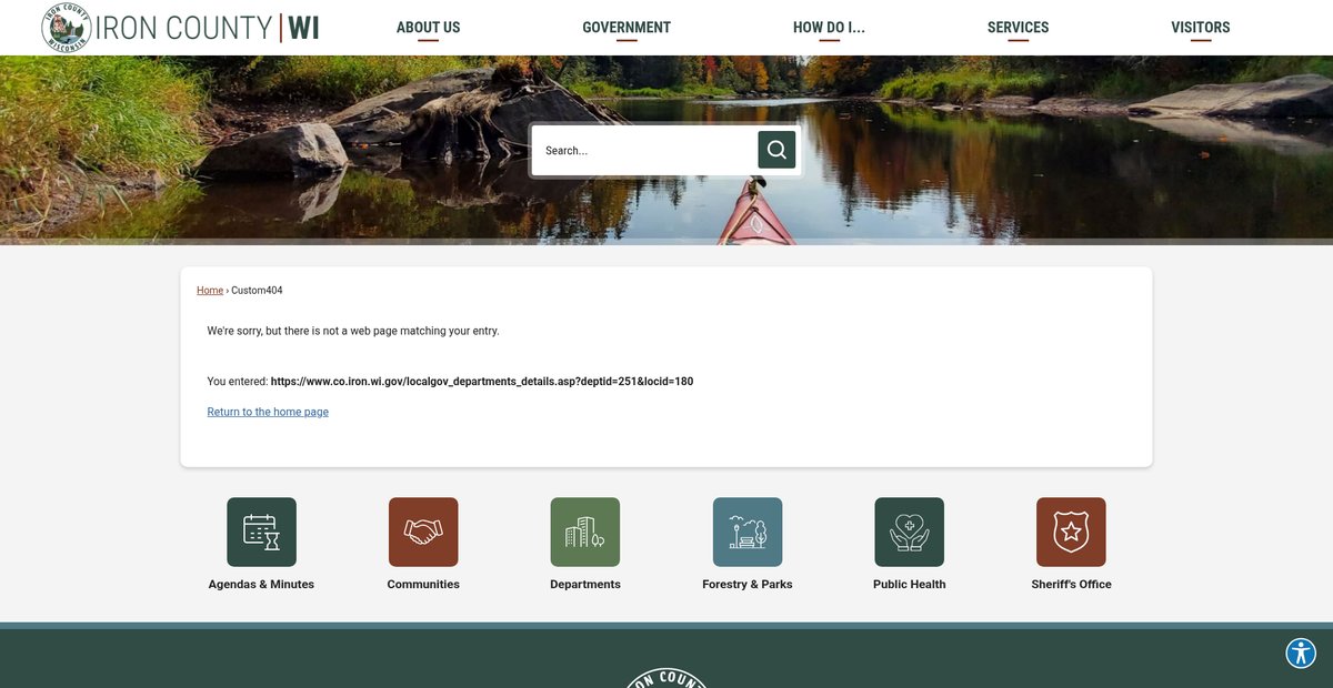 Preview of co.iron.wi.gov
