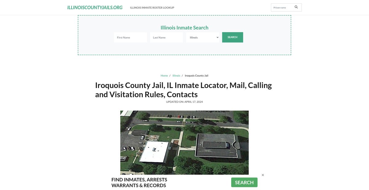 Preview of illinoiscountyjails.org