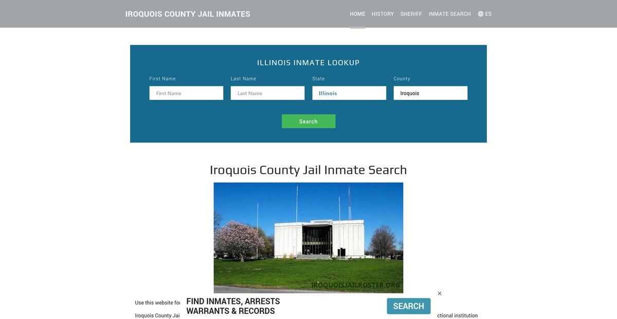 Preview of iroquoisjailroster.org