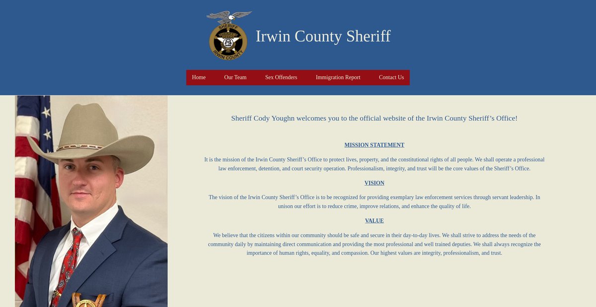 Preview of irwincountysheriff.org