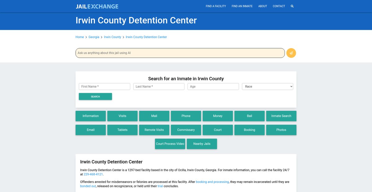 Preview of jailexchange.com