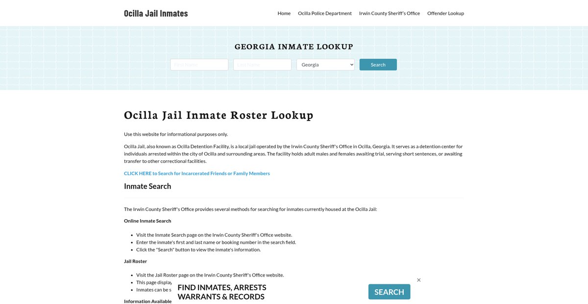 Preview of ocillajail.org