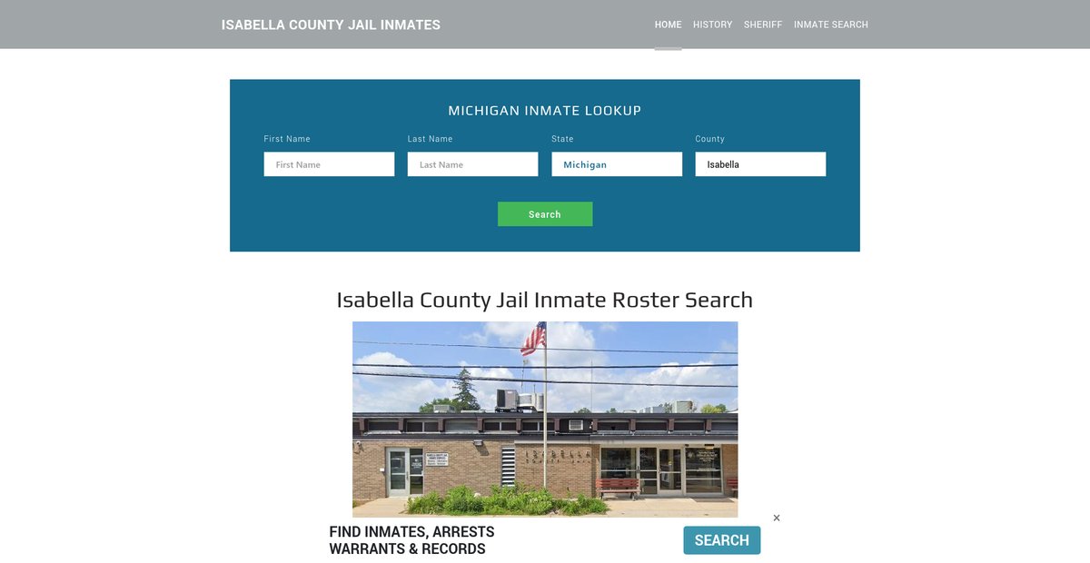 Preview of isabellajailroster.org