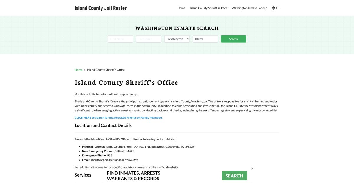 Preview of islandcountyjail.org