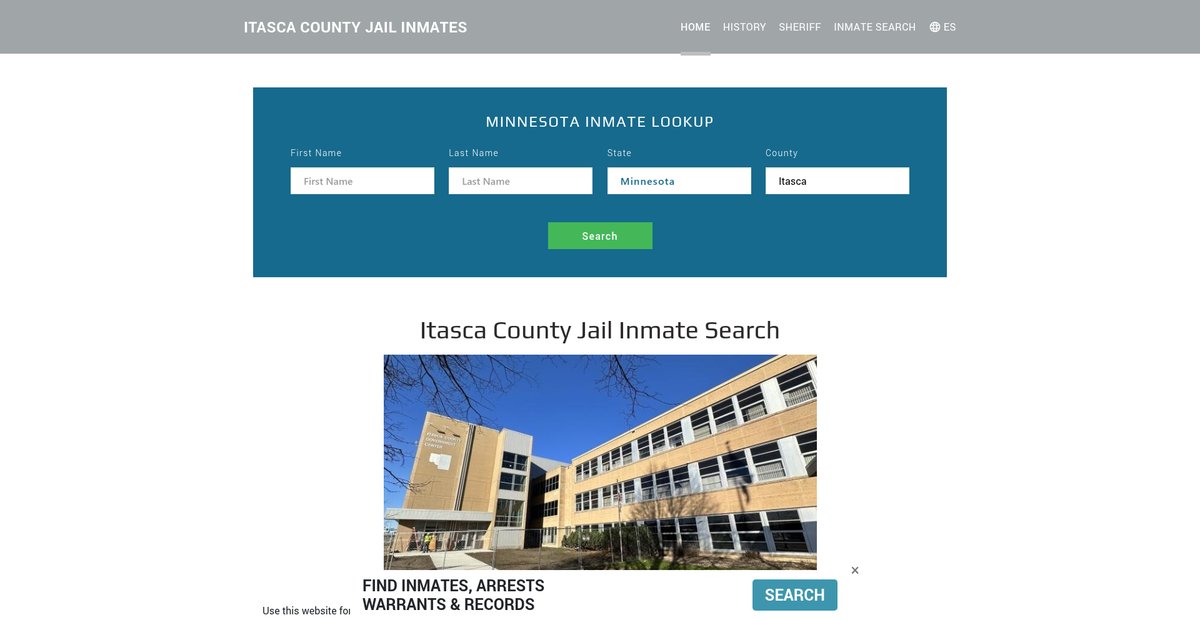 Preview of itascajailroster.org