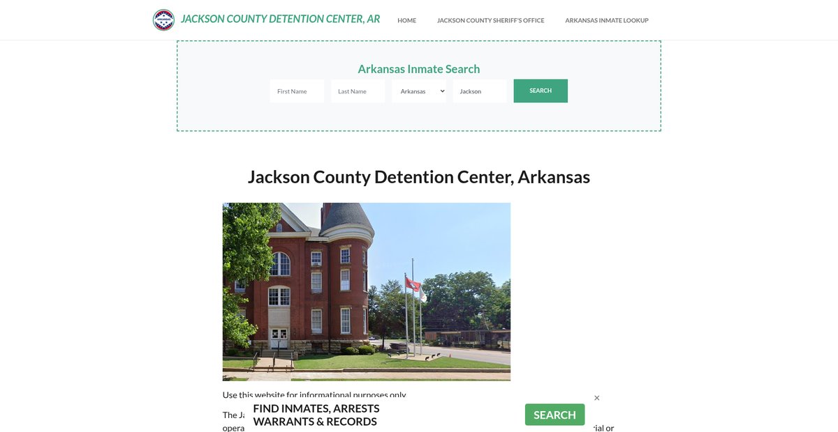 Preview of jacksoncountydetentionar.org