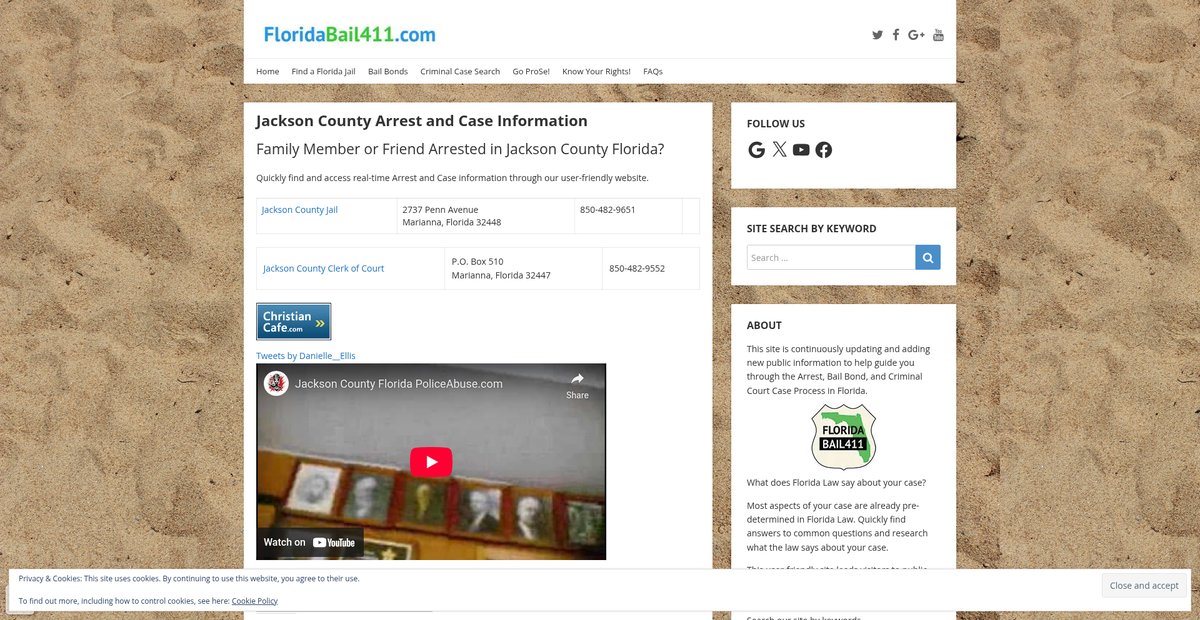 Preview of floridabail411.com