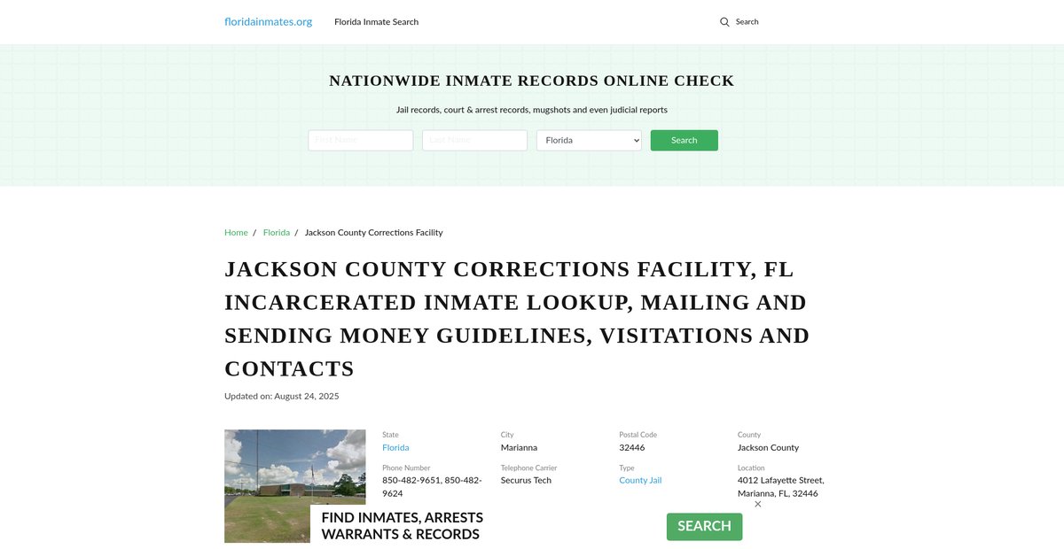 Preview of floridainmates.org