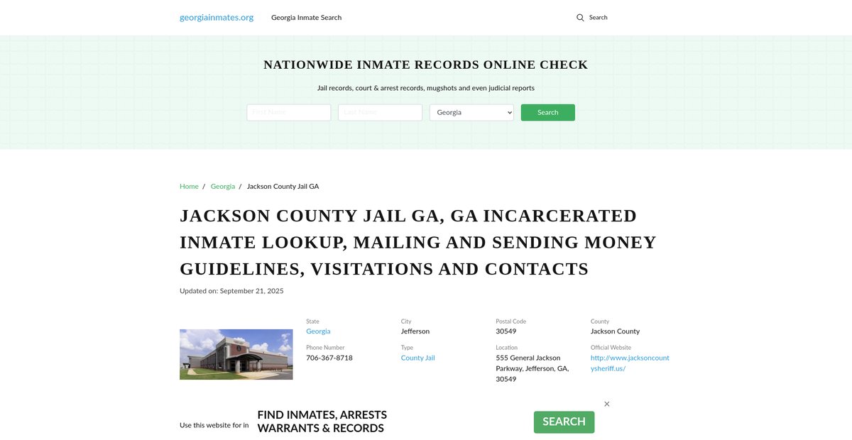 Preview of georgiainmates.org