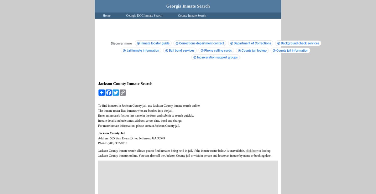 Preview of inmatesearchgeorgia.org