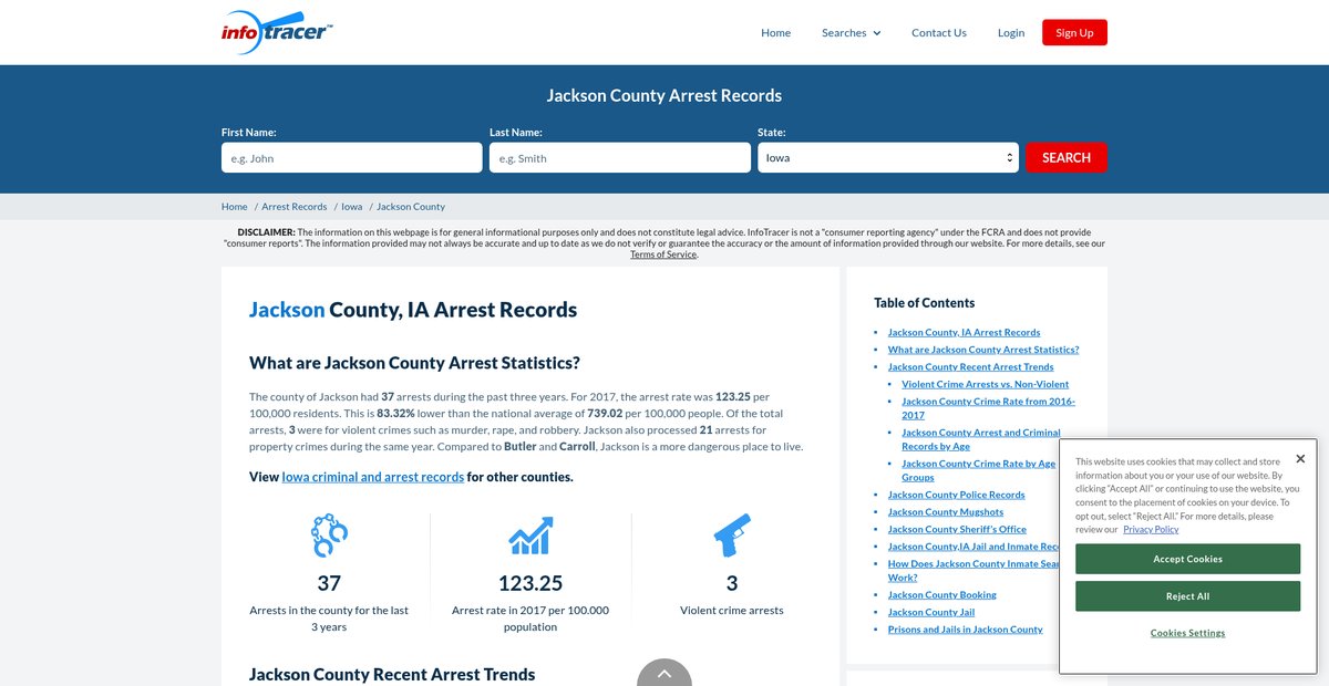 Preview of infotracer.com