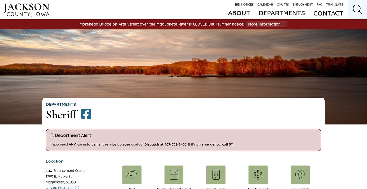 Preview of jacksoncounty.iowa.gov