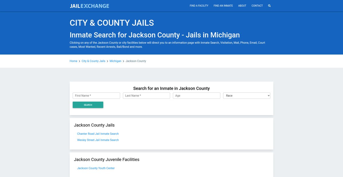 Preview of jailexchange.com