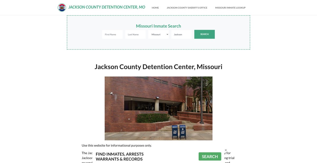 Preview of jacksoncountydetentionmo.org