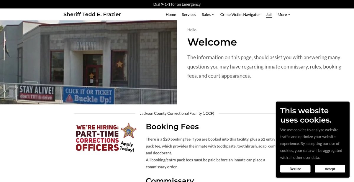 Preview of jacksonso.org