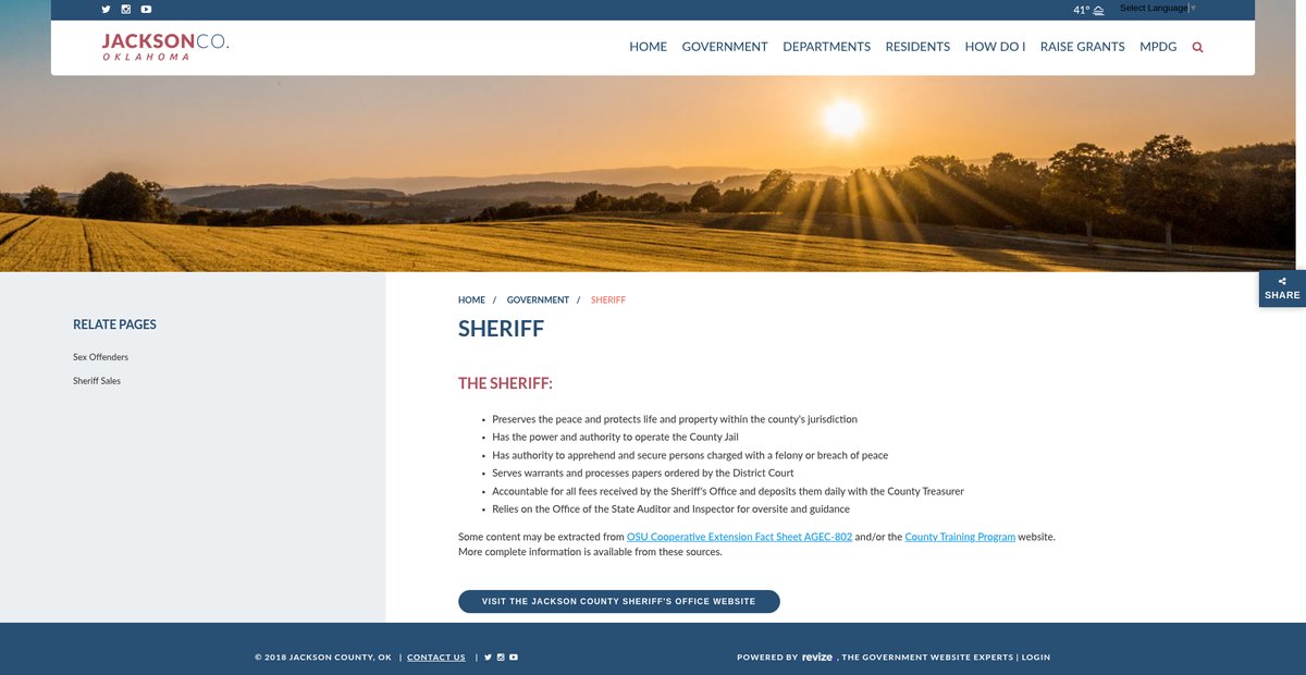 Preview of jacksoncountyok.com