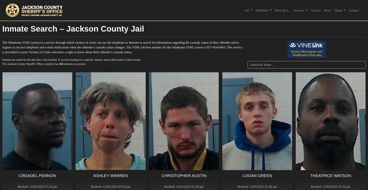 Preview of jacksoncountyso.com
