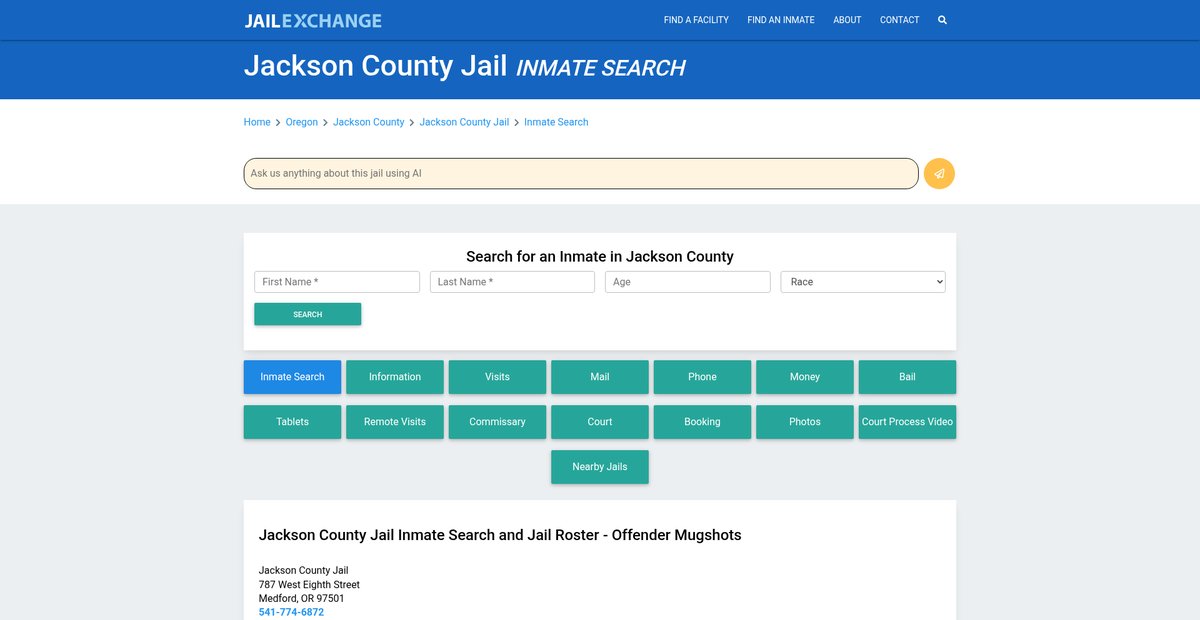 Preview of jailexchange.com