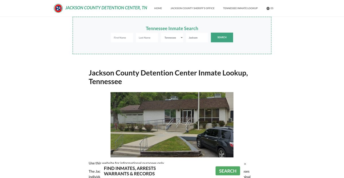 Preview of jacksoncountydetentiontn.org