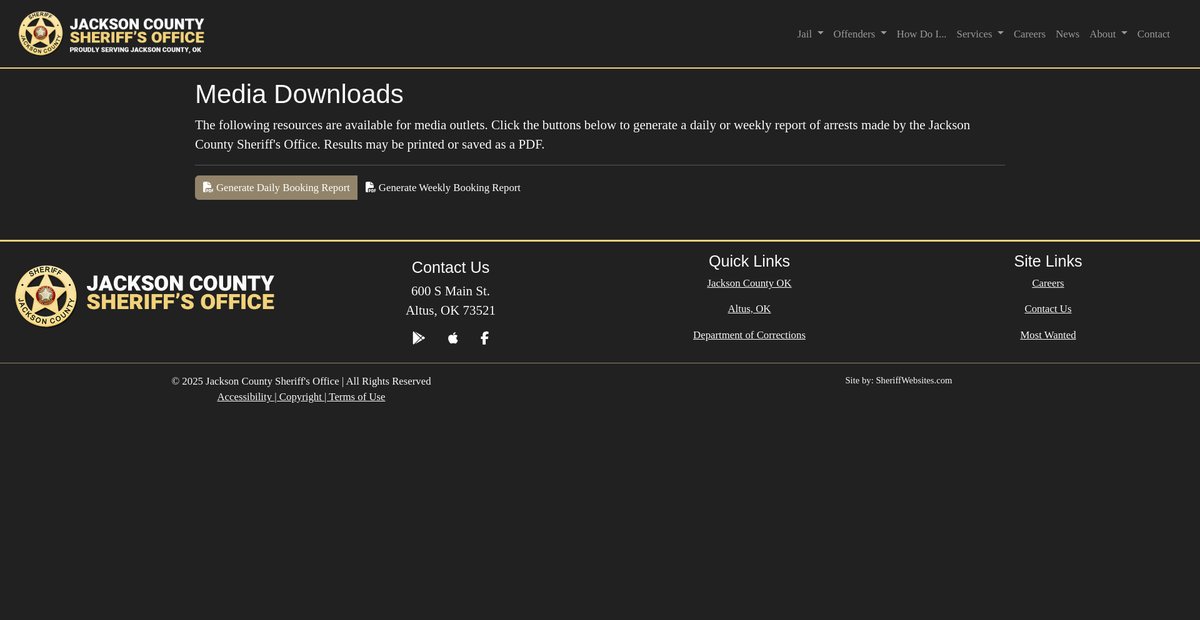 Preview of jacksoncountyso.com