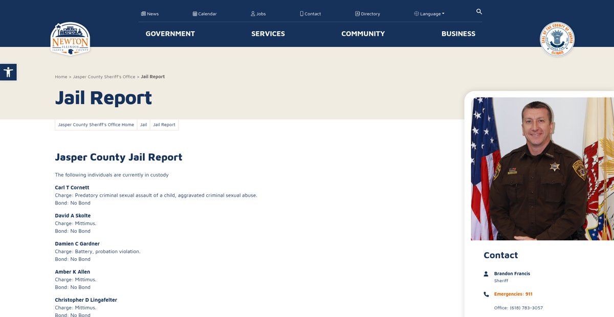 Preview of jaspercountyillinois.gov