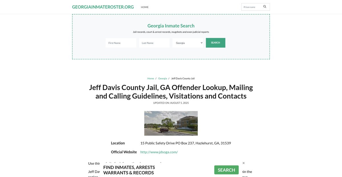 Preview of georgiainmateroster.org