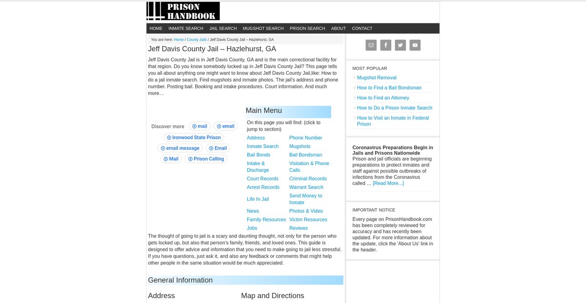 Preview of prisonhandbook.com