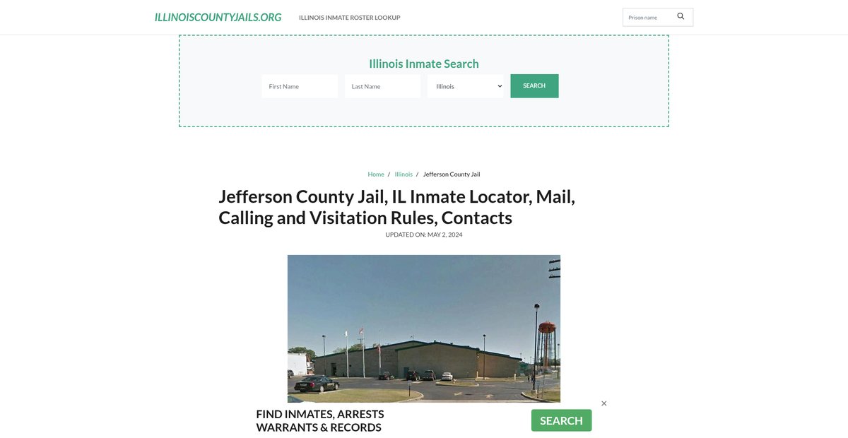 Preview of illinoiscountyjails.org