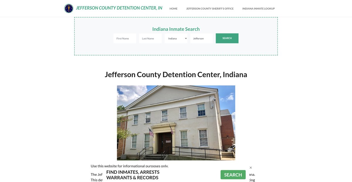 Preview of jeffersoncountydetentionin.org