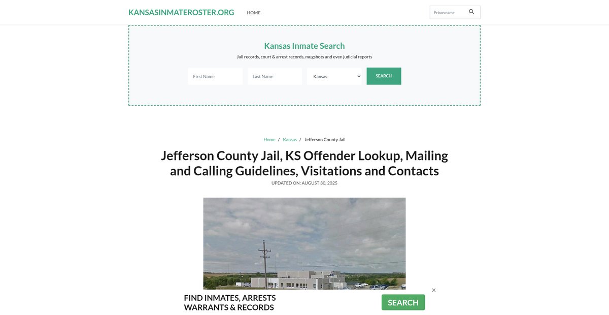 Preview of kansasinmateroster.org