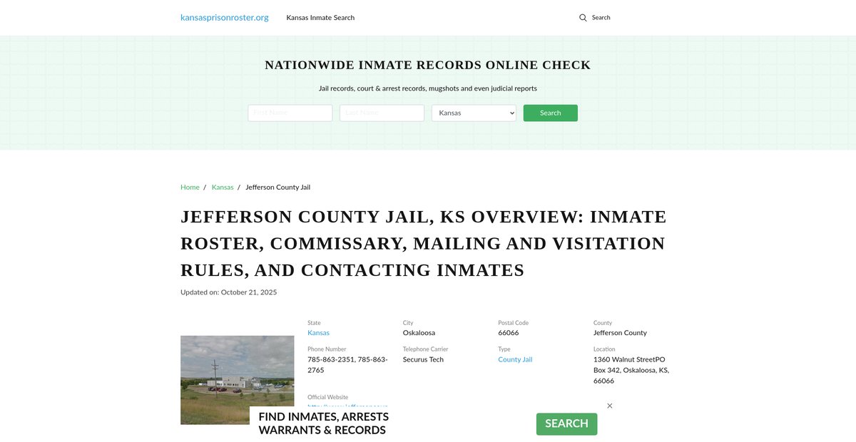Preview of kansasprisonroster.org