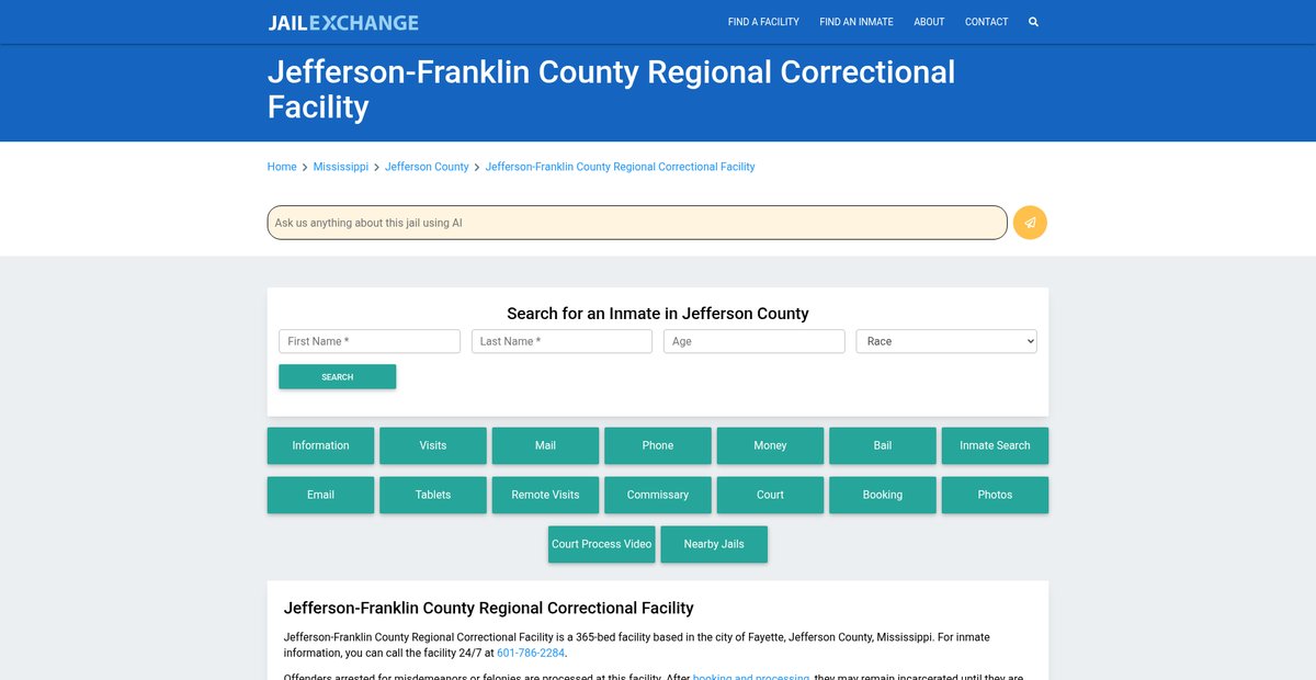 Preview of jailexchange.com