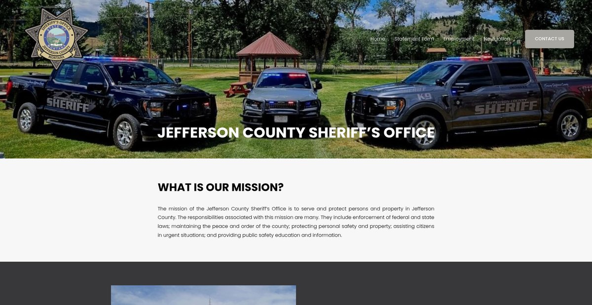 Preview of jeffersoncountysheriffmt.gov