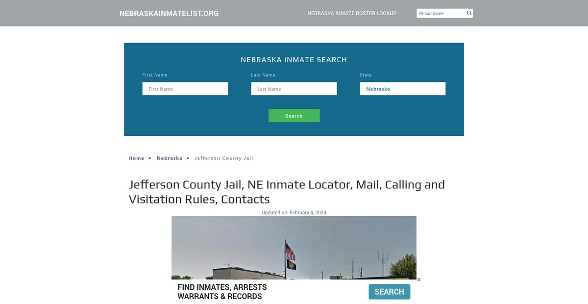 Preview of nebraskainmatelist.org