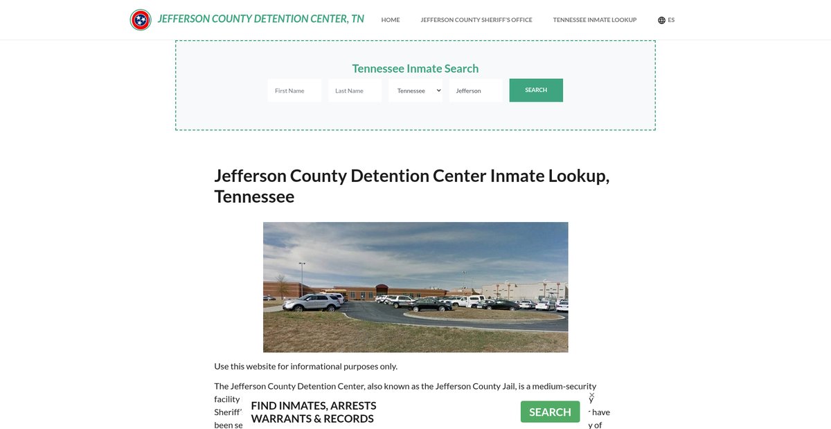 Preview of jeffersoncountydetentiontn.org