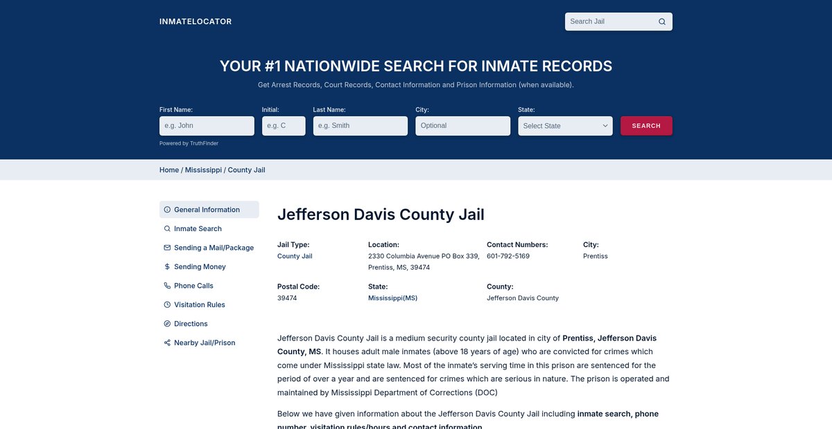 Preview of inmate-locator.org