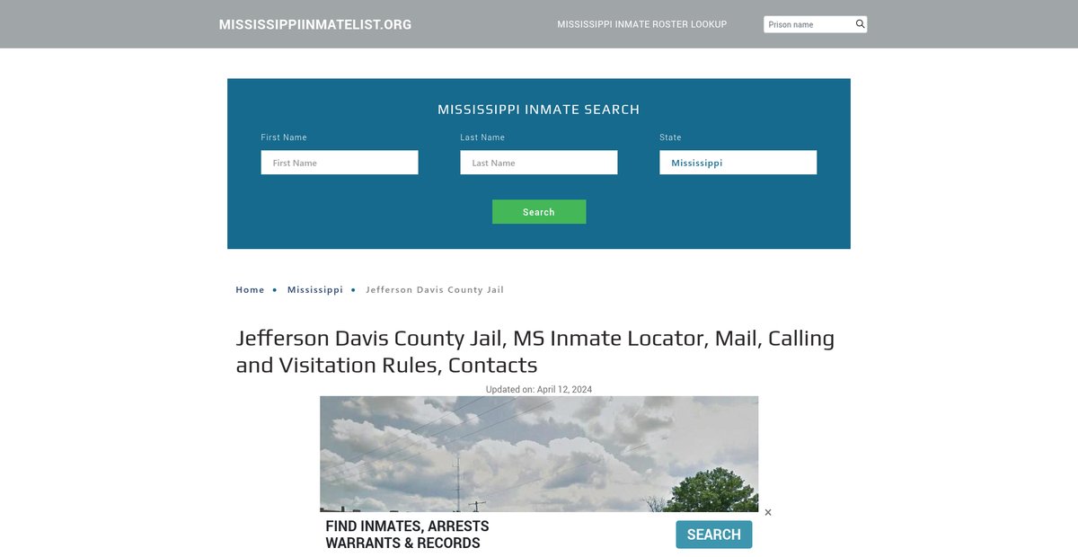 Preview of mississippiinmatelist.org