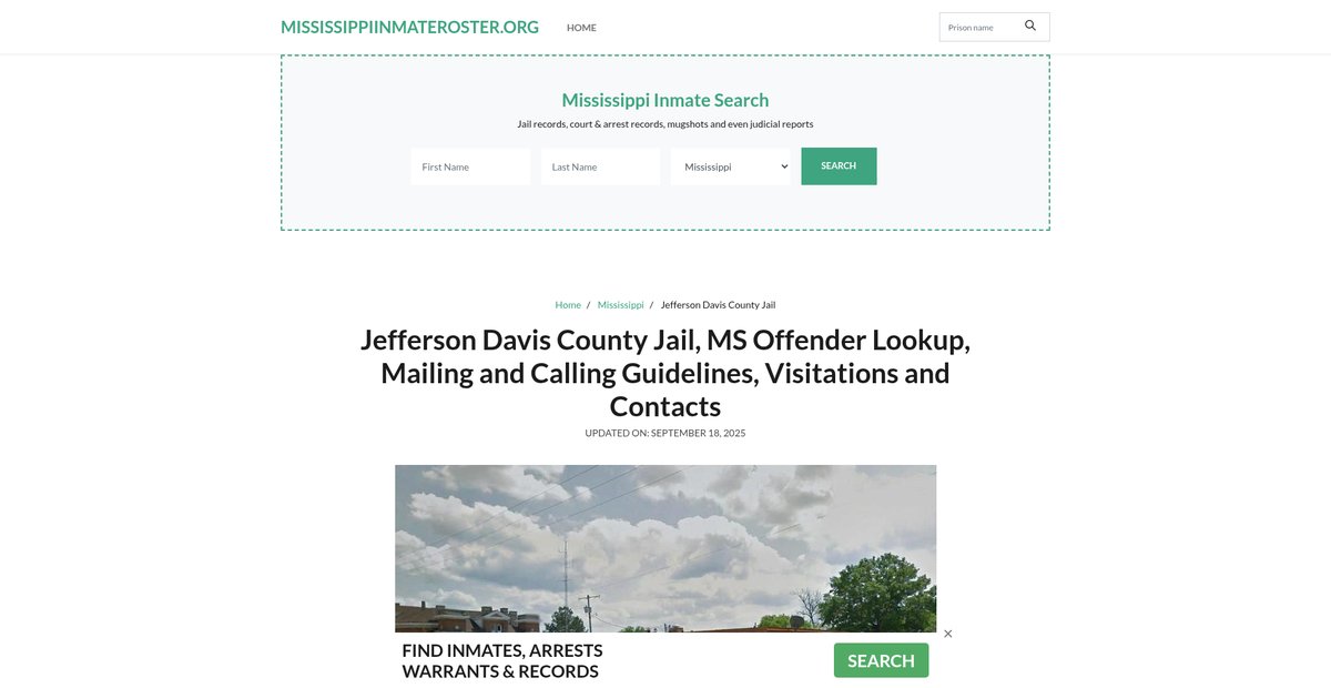 Preview of mississippiinmateroster.org