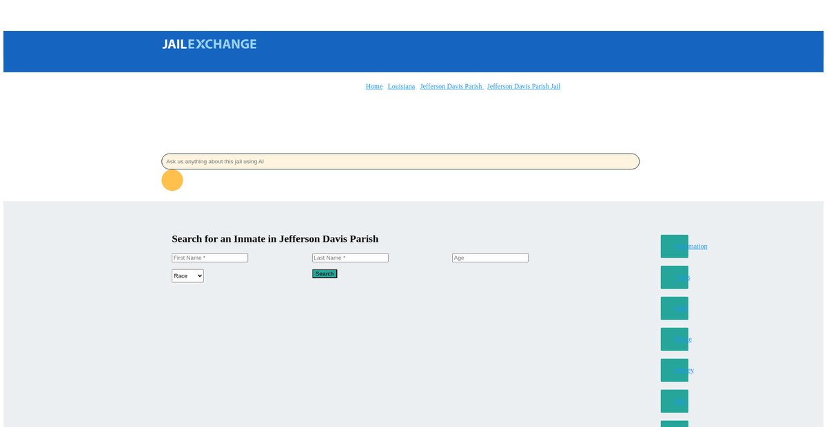 Preview of jailexchange.com