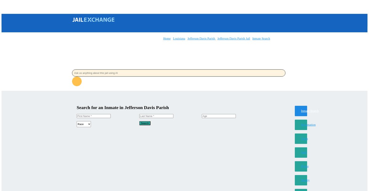 Preview of jailexchange.com