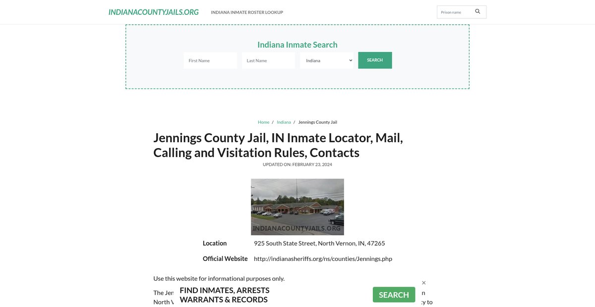 Preview of indianacountyjails.org